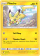 Pikachu 40/147 Common card from Burning Shadows