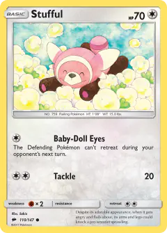 Stufful 110/147 Common card from Burning Shadows