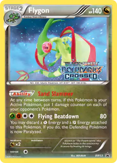 Flygon BW53 Promo card from BW Black Star Promos