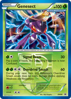 Genesect BW86 Promo card from BW Black Star Promos