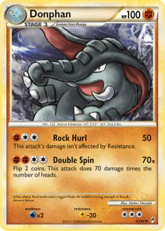 Donphan 42/95 Uncommon card from Call of Legends