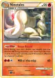 Ninetales 17/95 Rare Holo card from Call of Legends