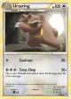 Ursaring 37/95 Rare card from Call of Legends