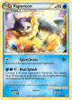 Vaporeon 52/95 Uncommon card from Call of Legends