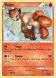 Vulpix 75/95 Common card from Call of Legends
