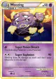 Weezing 38/95 Rare card from Call of Legends