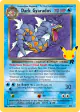 Dark Gyarados 8/25 Classic Collection card from Celebrations