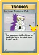 Imposter Professor Oak 73/25 Classic Collection card from Celebrations