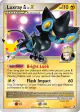 Luxray GL LV.X 109/25 Classic Collection card from Celebrations