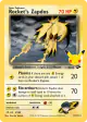 Rocket's Zapdos 15/25 Classic Collection card from Celebrations