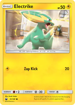 Electrike 51/168 Common card from Celestial Storm