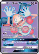 Mr. Mime-GX 156/168 Rare Ultra card from Celestial Storm