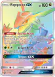 Rayquaza-GX 177/168 Rare Rainbow card from Celestial Storm