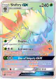 Shiftry-GX 169/168 Rare Rainbow card from Celestial Storm
