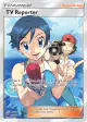 TV Reporter 167/168 Rare Ultra card from Celestial Storm