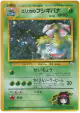 Erika's Venusaur No.003 Rare Holo card from Challenge from the Darkness (Japanese)
