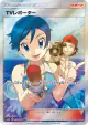 TV Reporter 074/066 Super Rare card from Champion Road (Japanese)
