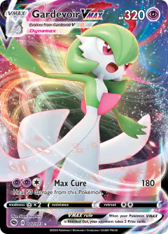 Gardevoir VMAX 017/073 Rare Holo VMAX card from Champion's Path