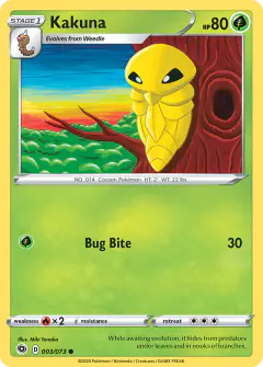 Kakuna 003/073 Common card from Champion's Path