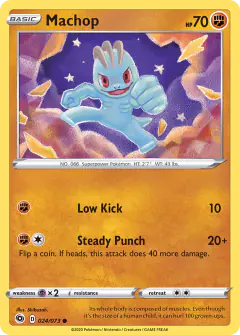 Machop 024/073 Common card from Champion's Path