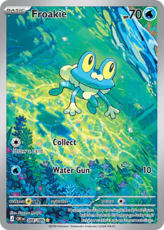 Froakie 088/086 Illustration Rare card from Chaos Rising