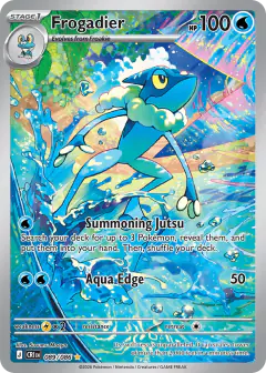 Frogadier 089/086 Illustration Rare card from Chaos Rising