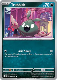 Trubbish 056/086 Common card from Chaos Rising