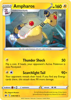 Ampharos 049/198 Rare card from Chilling Reign