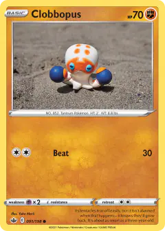 Clobbopus 091/198 Common card from Chilling Reign