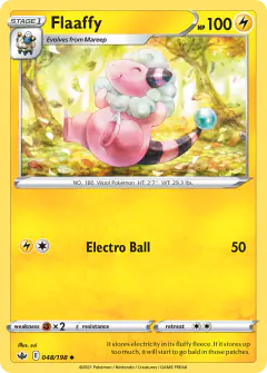 Flaaffy 048/198 Uncommon card from Chilling Reign