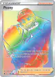 Peony 220/198 Rare Rainbow card from Chilling Reign