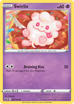 Swirlix 067/198 Common card from Chilling Reign