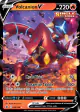 Volcanion V 025/198 Rare Holo V card from Chilling Reign