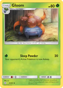 Gloom 3/236 Uncommon card from Cosmic Eclipse