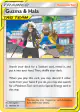 Guzma & Hala 193/236 Uncommon card from Cosmic Eclipse