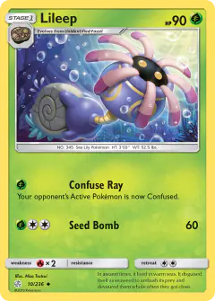 Lileep 10/236 Uncommon card from Cosmic Eclipse
