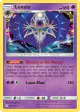 Lunala 102/236 Rare Holo card from Cosmic Eclipse