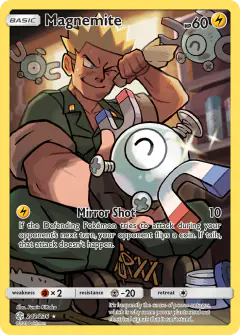 Magnemite 242/236 Rare Secret card from Cosmic Eclipse