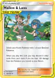 Mallow & Lana 198/236 Uncommon card from Cosmic Eclipse