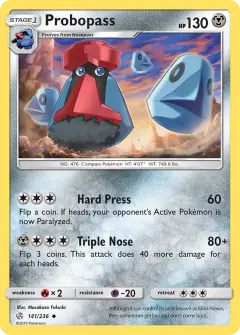 Probopass 141/236 Uncommon card from Cosmic Eclipse