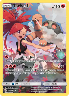 Torkoal 237/236 Rare Secret card from Cosmic Eclipse