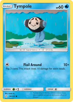 Tympole 58/236 Common card from Cosmic Eclipse