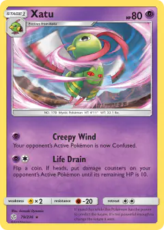 Xatu 79/236 Rare card from Cosmic Eclipse