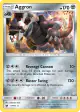 Aggron 67/111 Rare Holo card from Crimson Invasion