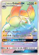 Alolan Golem-GX 113/111 Rare Rainbow card from Crimson Invasion