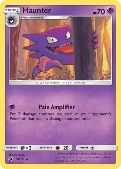 Haunter 37/111 Uncommon card from Crimson Invasion
