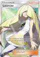 Lusamine 110/111 Rare Ultra card from Crimson Invasion
