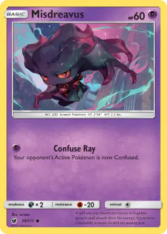 Misdreavus 39/111 Common card from Crimson Invasion