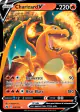 Charizard V 018/159 Rare Holo V card from Crown Zenith