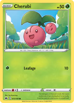 Cherubi 011/159 Common card from Crown Zenith